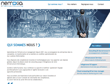 Tablet Screenshot of nemoxia.fr
